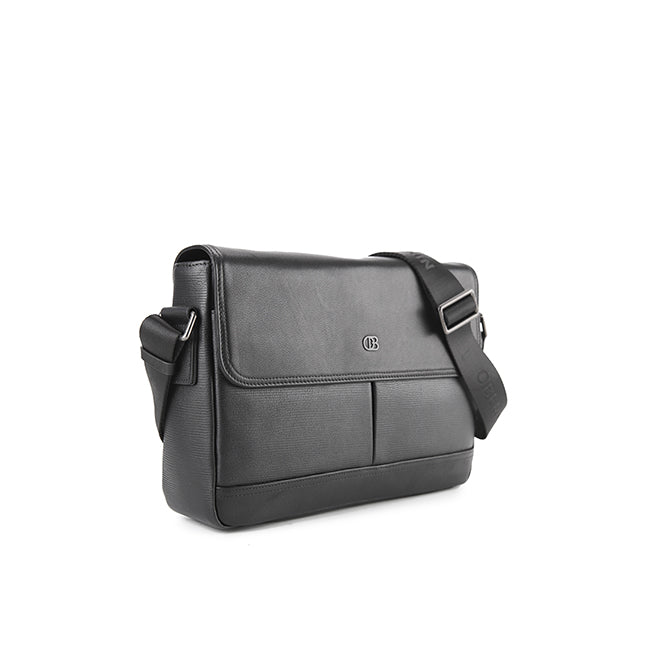 Dylan Messenger Bag-L In Black