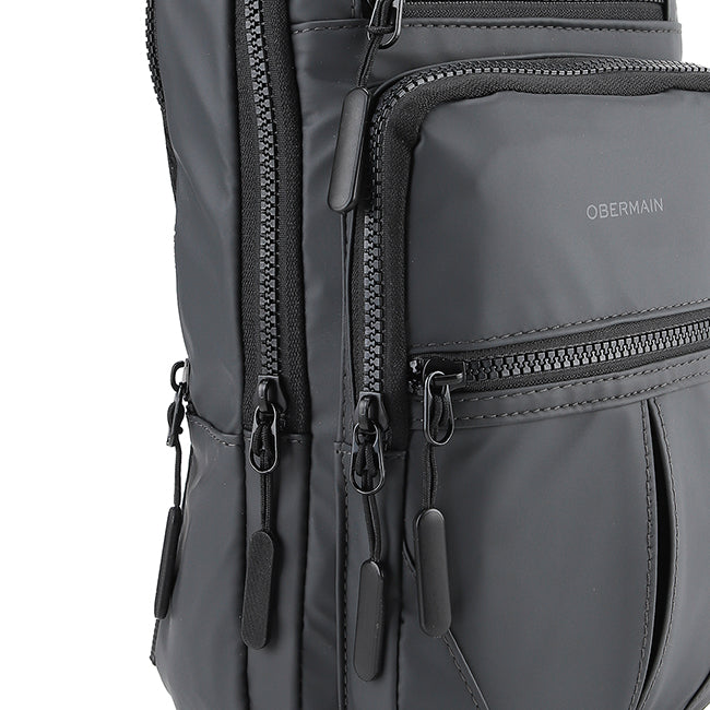 Tyce 6 Chest Bag In Grey