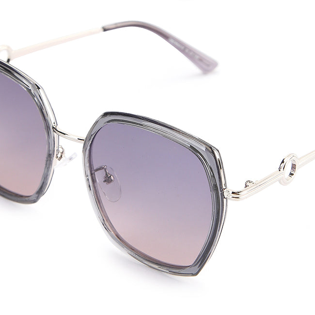 Ruselle Square In Green Ombre