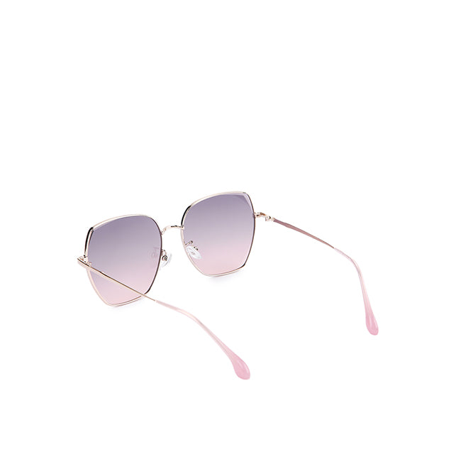 Obermain Wanita Sunglasses Gloria Square In Silver
