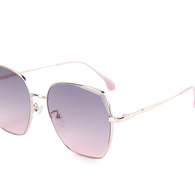 Obermain Wanita Sunglasses Gloria Square In Silver