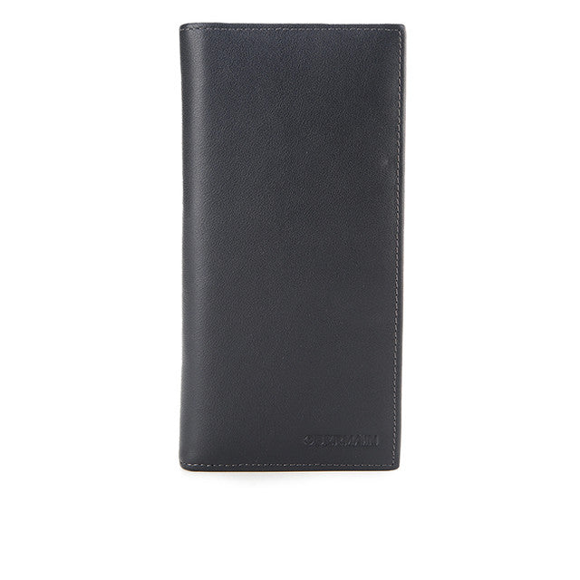 Mano Long Wallet - Rfid In Grey
