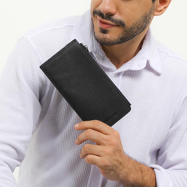 Morthon Cardholder-Rfid In Black