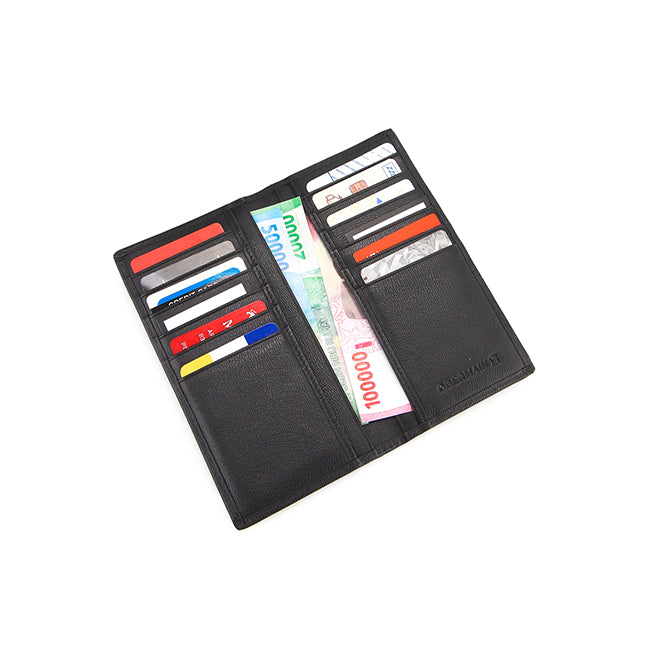 Nereo Long Wallet-Rfid In Black