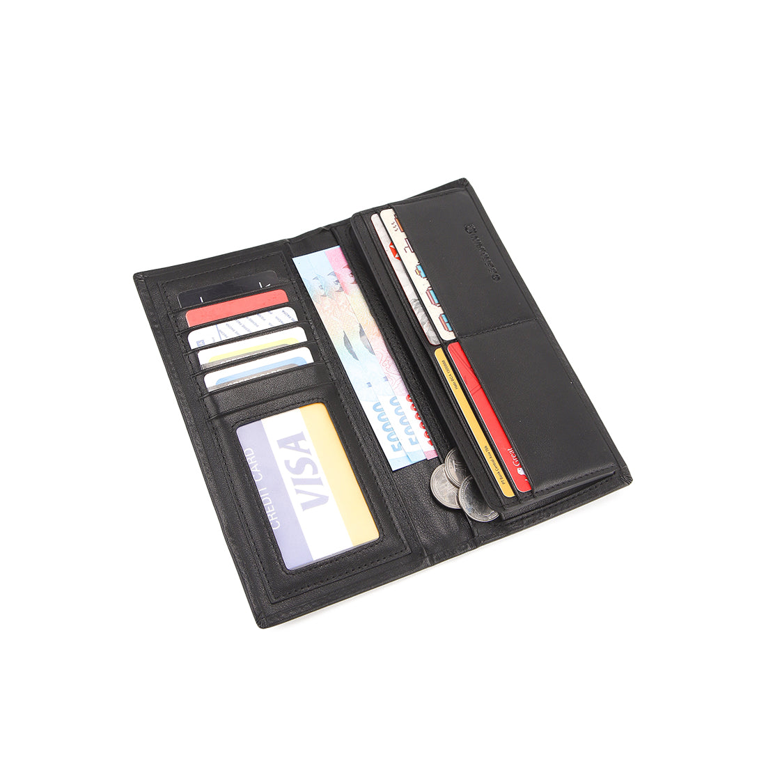 Nellie Long Wallet-Rfid In Black