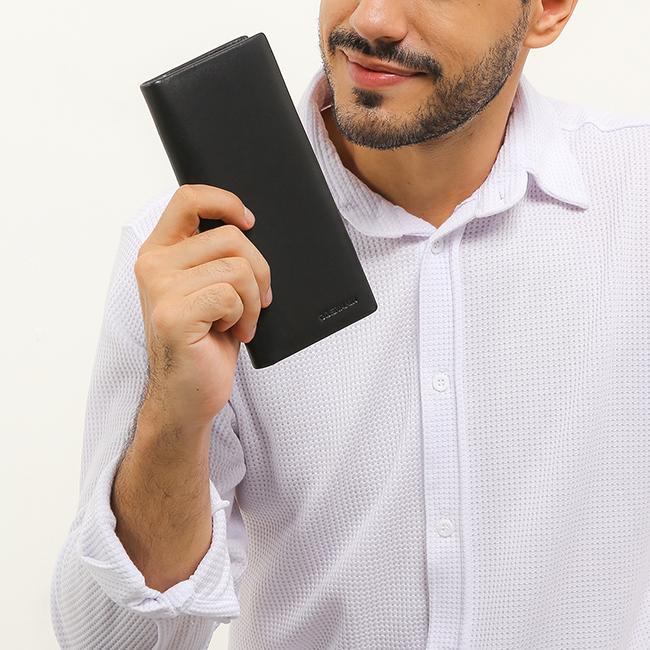 Nellie Long Wallet-Rfid In Black