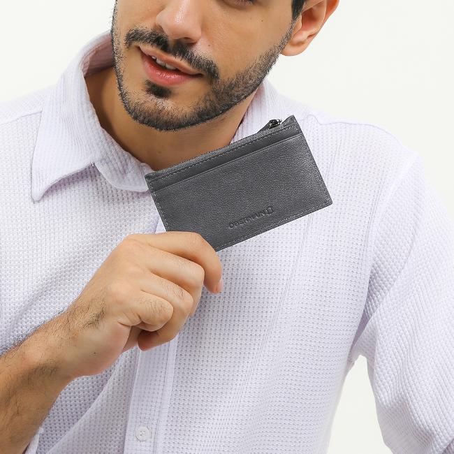 Nigel Cardhold (M)-Rfid In Grey
