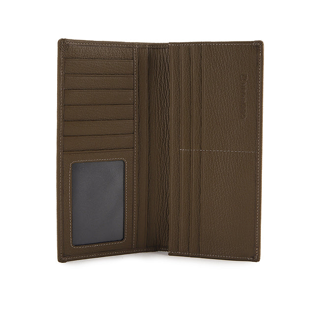 Tavin Long Wallet-Rfid In Khaki