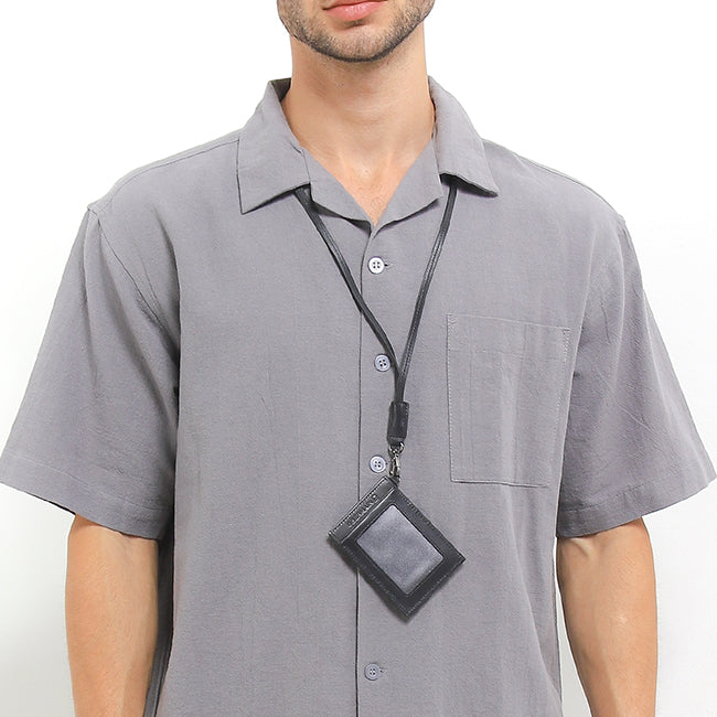 Tron Lanyard In Black