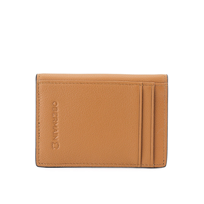 Twist Cardholder - Rfid In Tan
