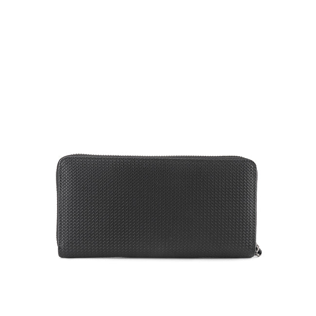 Tommy Long Zip Wl-Rfid In Black