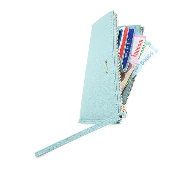 Ariel Card Pouch-L In Teal