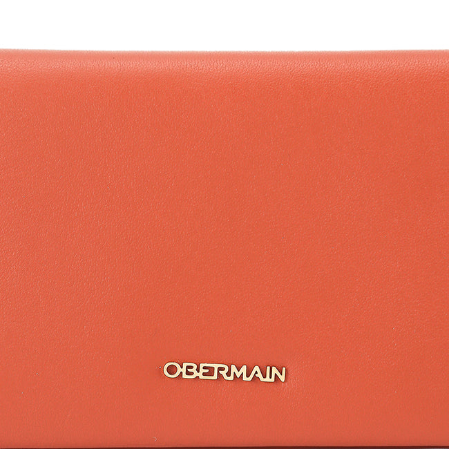 Audrey Cardholder-L In Coral