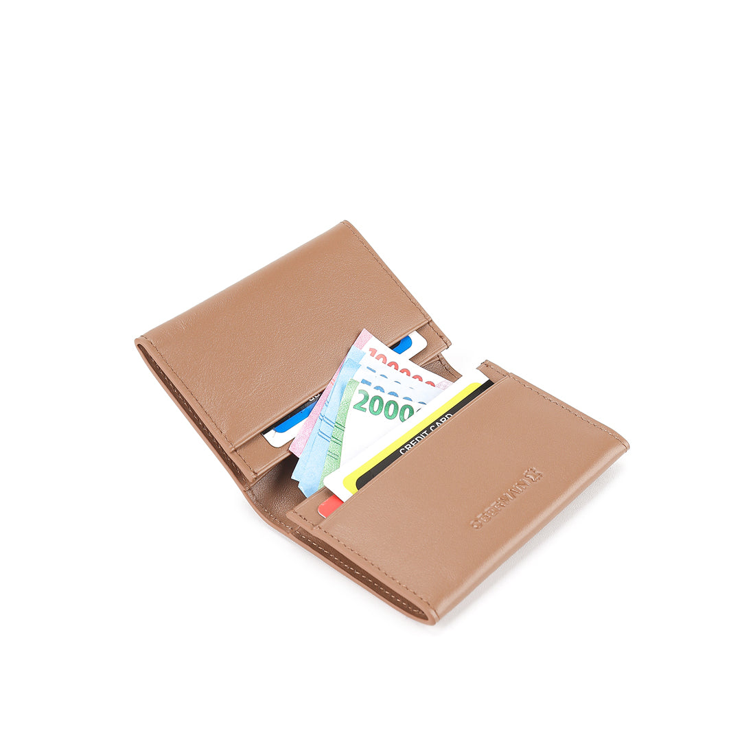 Audrey Cardholder-L In Tan