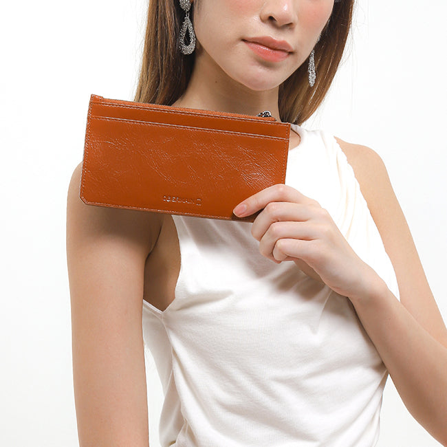 Ava Cardholder (L)-L In Tan