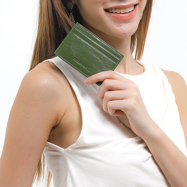 Ava Cardholder-L In Green
