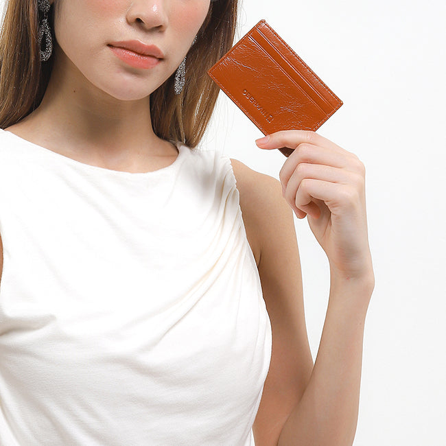 Ava Cardholder-L In Tan