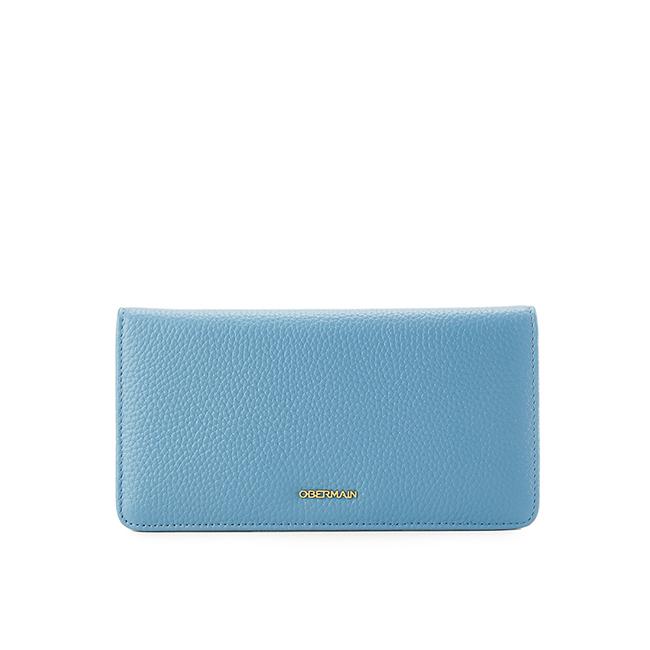 Abby Long Wallet-L In Blue