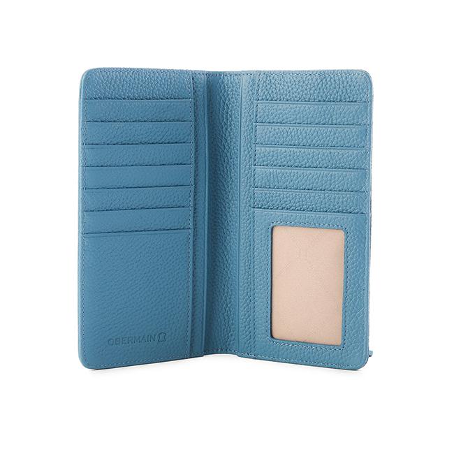 Abby Long Wallet-L In Blue