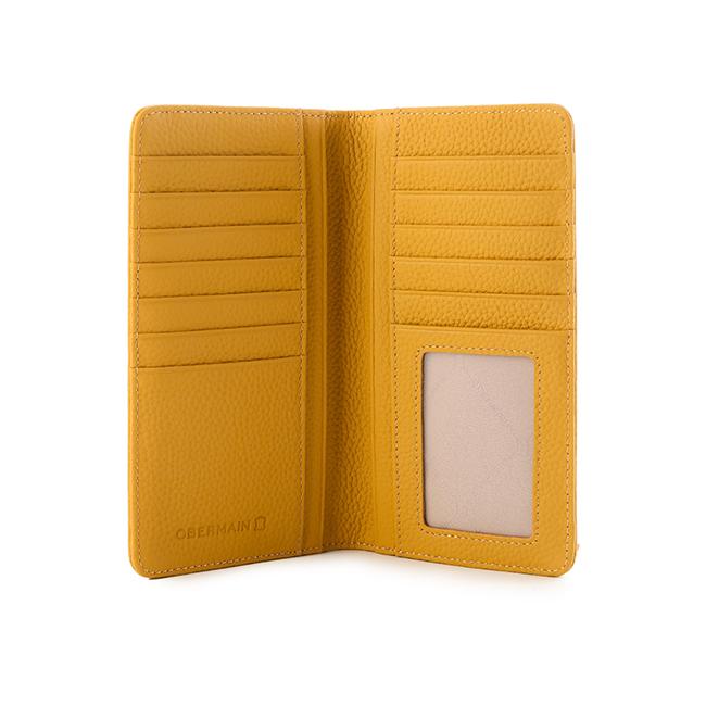 Abby Long Wallet-L In Mustard