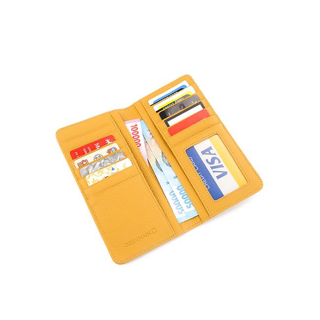 Abby Long Wallet-L In Mustard