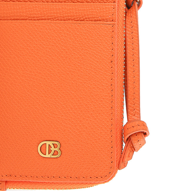 Anna Cardholder-L In Tangerine