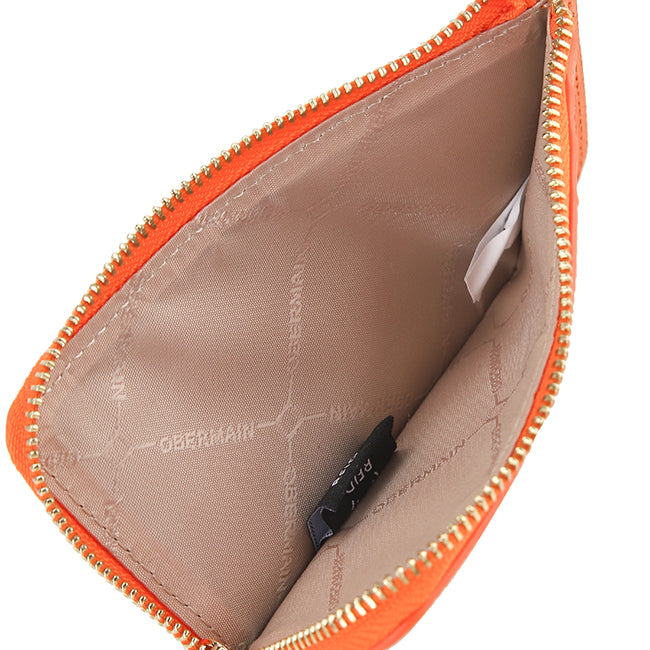Anna Cardholder-L In Tangerine