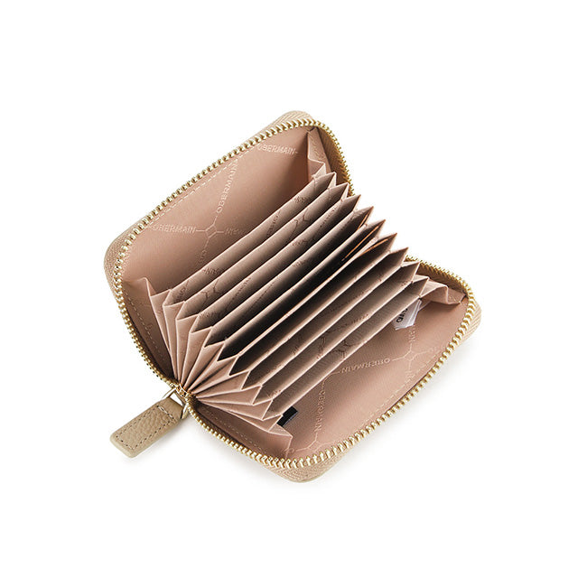 Amber Cardholder-L In Beige