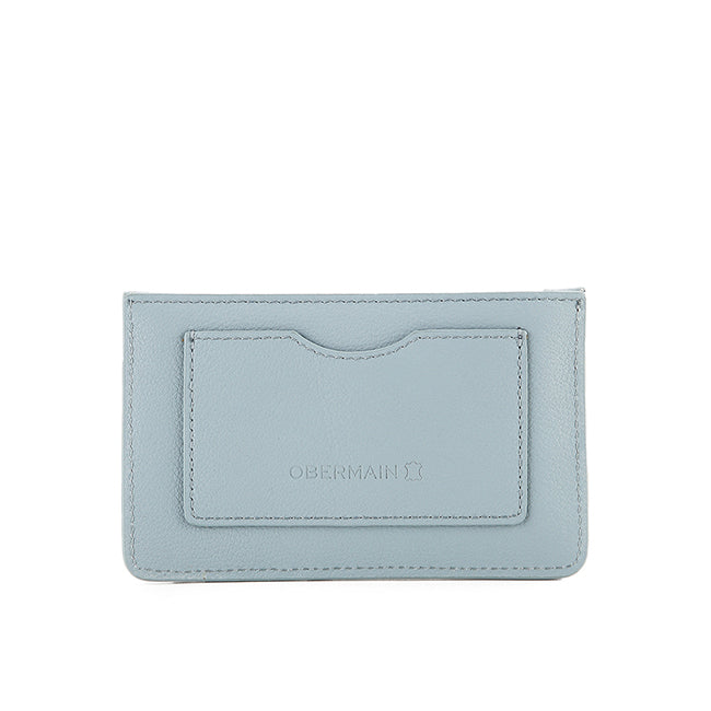 Ariana Cardholder-L In Dusty Blue