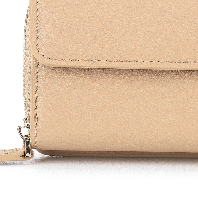 Angel Cardholder-L In Beige