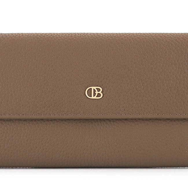 Alyssa Long Wallet-L In Brown