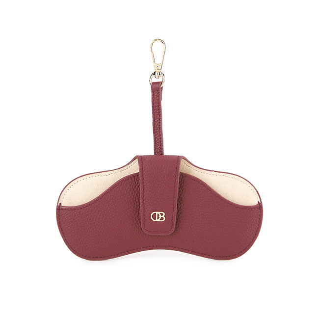 Enya Sunglasses Case-L In Maroon