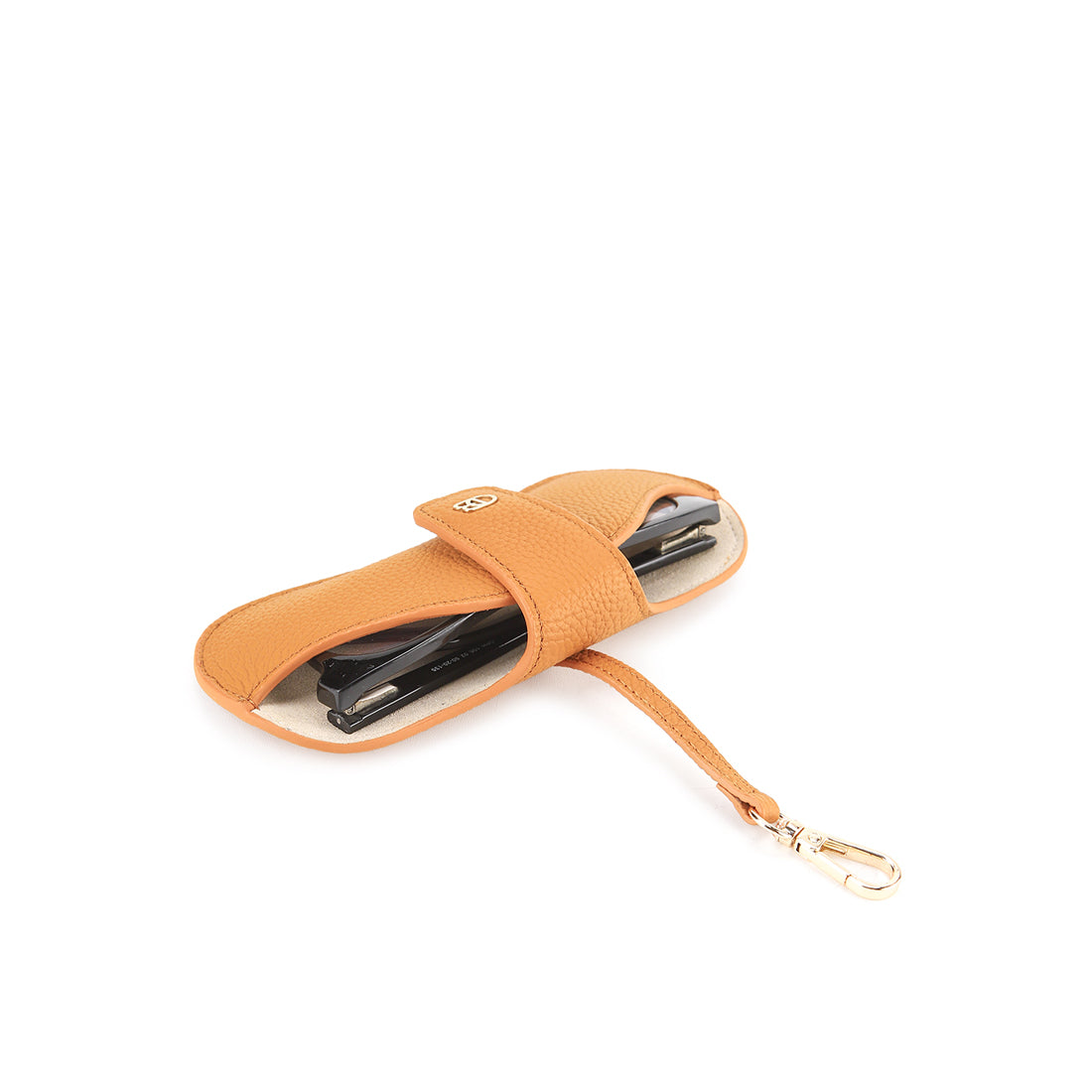 Enya Sunglasses Case-L In Mustard