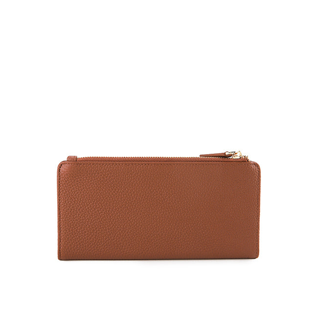 Donna Long Wallet - Rfid In Dark Brown