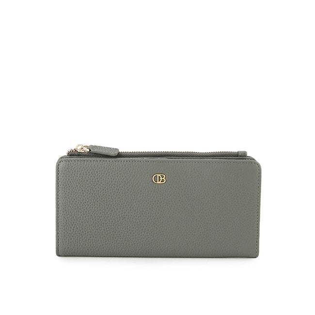 Donna Long Wallet - Rfid In Dark Green