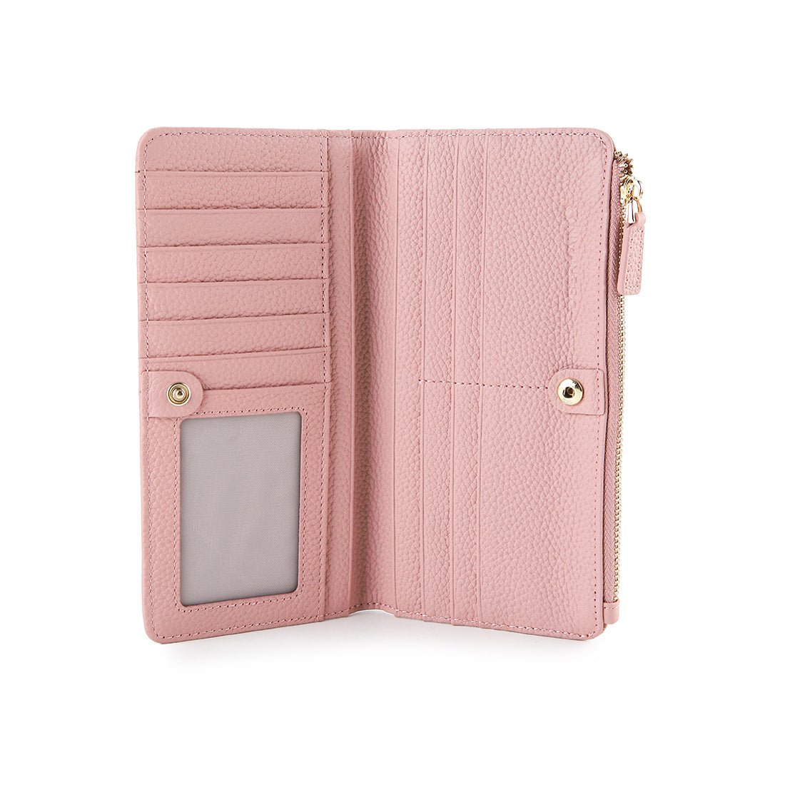 Donna Long Wallet - Rfid In Pink