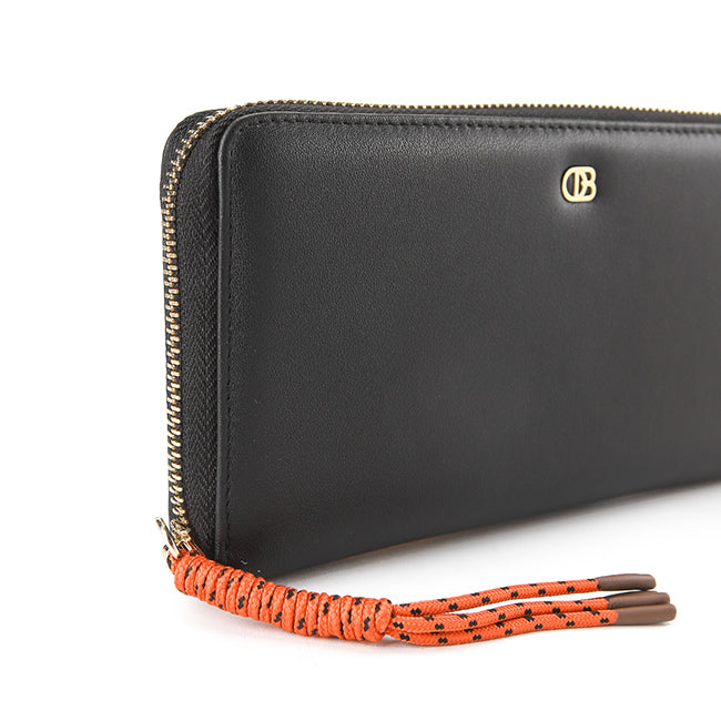 Dolly Long Zip Wallet - Rfid In Black