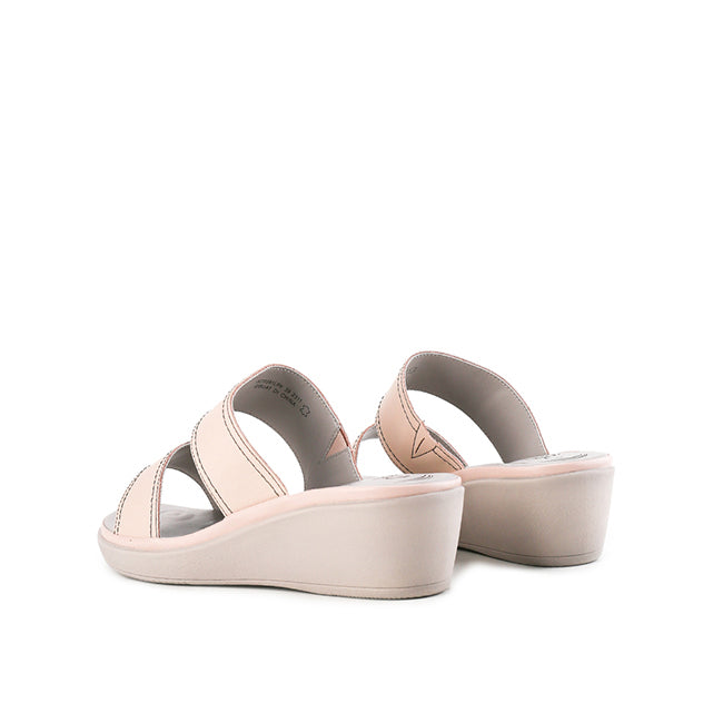 Obermain Sandal Wanita Wedges Mia Febbie In Pink