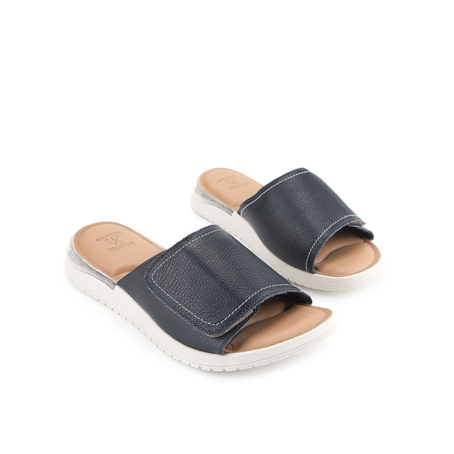 Obermain Sandal Wanita Slip On Mika Kinsley In Navy