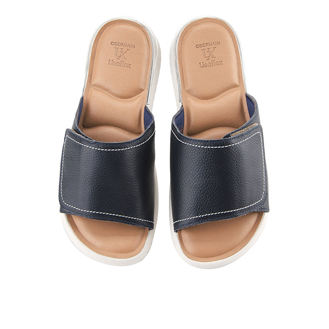 Obermain Sandal Wanita Slip On Mika Kinsley In Navy