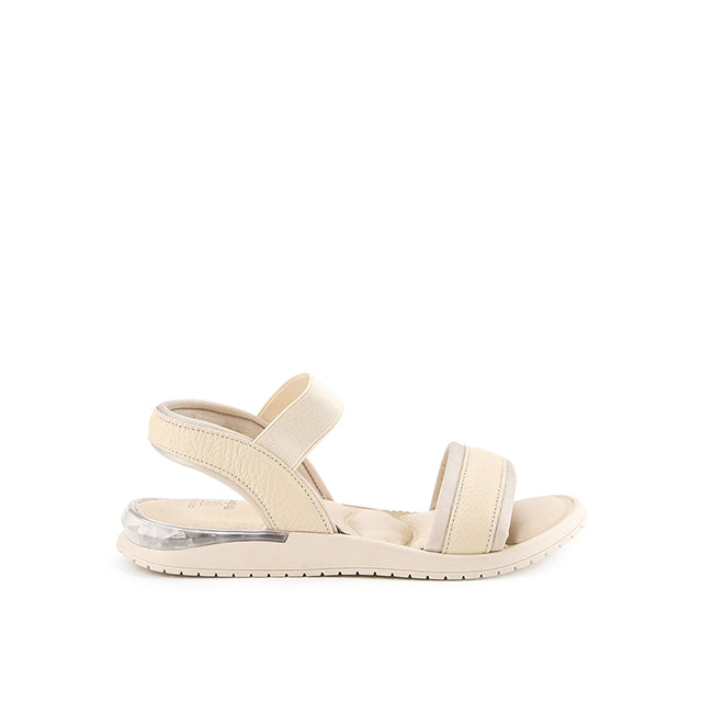 Obermain Sandal Wanita Sling Back Mora Kayla In Cream
