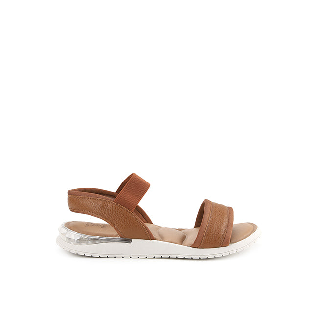 Obermain Sandal Wanita Sling Back Mora Kayla In Tan