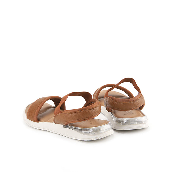 Obermain Sandal Wanita Sling Back Mora Kayla In Tan