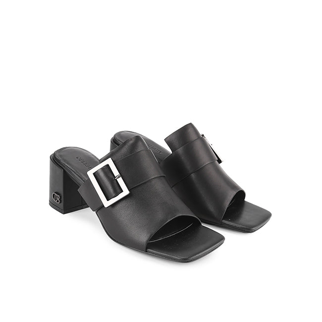 Obermain Sepatu Wanita Heels Mikayla Lynn In Black