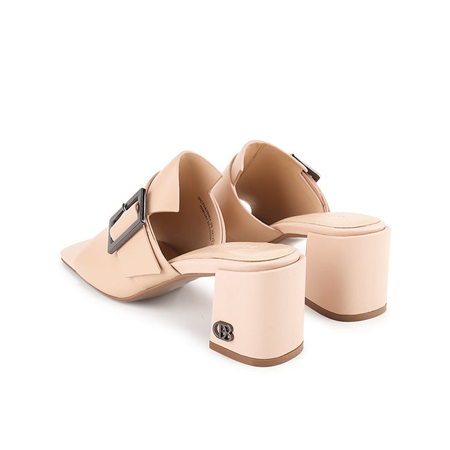 Obermain Sepatu Wanita Heels Mikayla Lynn In Nude