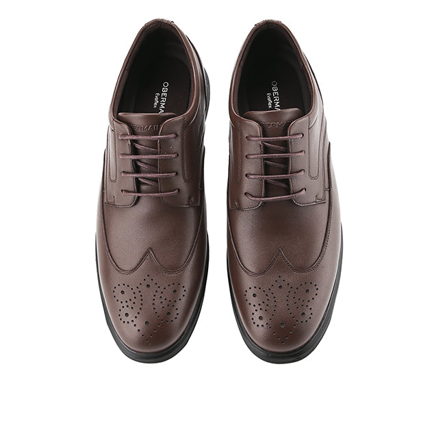 Brodey Ellgar Lace Up in Waxed leather