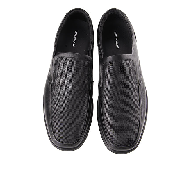 Adam Gavis Slip On in Brushed leather