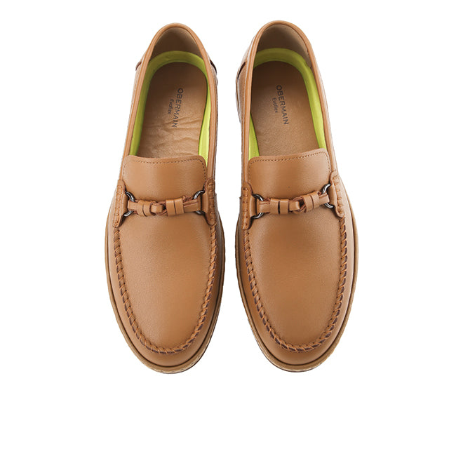 Culbert Bowie Loafer in Brushed Leather