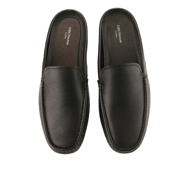 Gelen Harris Mules in Tumbled Leather