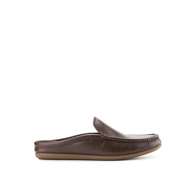 Gelen Harris Mules in Tumbled Leather